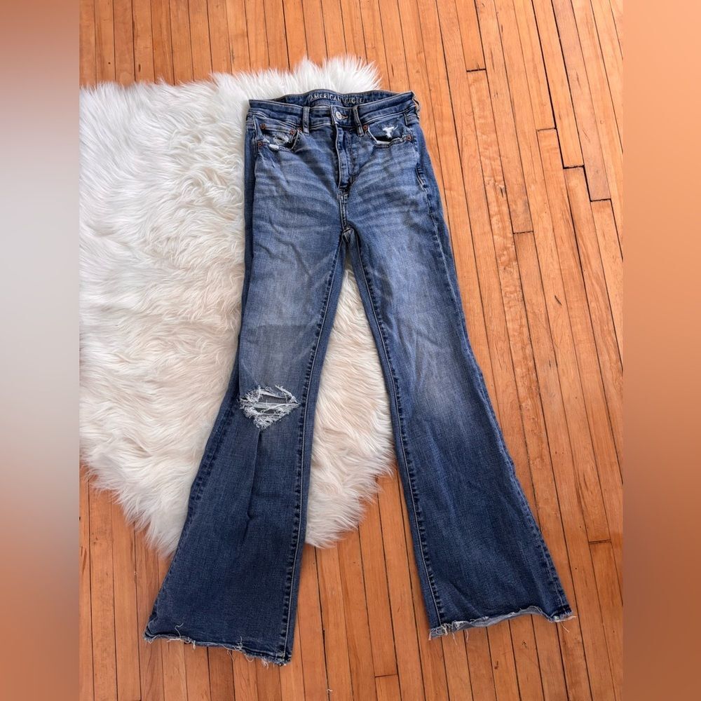 American Eagle Outfitters High Waisted Flare Jeans